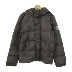 アバクロンビー&フィッチ ダウンジャケット ダウンパーカー ジャンパー アウター メンズ Mサイズ ブラウン Abercrombie & Fitch 【中古】のサムネイル