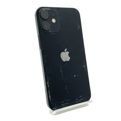 iPhone 12 mini 128GB ブラック au 白ロム【難有】 76%【最速発送】