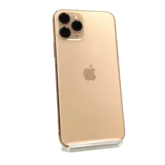 iPhone 11 Pro 256GB ゴールド au 白ロム 美品 動作確認済 86%【全額返金保証】【最速発送】