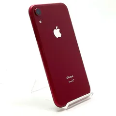 【全額返金保証】【最速発送】 iPhone XR 64GB (PRODUCT)RED au 白ロム 動作確認済 76%