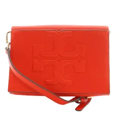 トリーバーチ TORY BURCH クロスボディバッグ ショルダー レザー 赤 レッド /SS ■OS