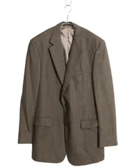 【お得なクーポン配布中!】 00s ブルックスブラザーズ テーラード ジャケット メンズ L 程/ 古着 オールド ウール ブレザー チェック トラッド マルチカラー ブラウン