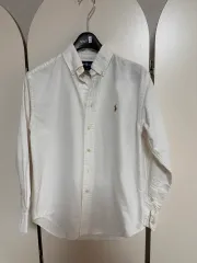 ポロラルフローレン 白 オックスフォード シャツ 10歳