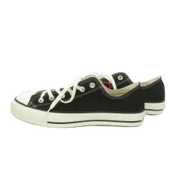 コンバース CONVERSE ALL STAR MADE IN JAPAN CANVAS AS J OX スニーカー ローカット 8 26cm 黒 ブラック レースアップ /MN8 ■GY19