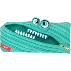 ☆ ビミューズドモンスター/ミント ☆ ジップイット zipit ペンケース 筆箱 ジップイット zipit ペンケース ジップイット筆箱 zipitペンケース ポーチ ファスナーペンケース zipper ペンポーチ かわいい 高校生 大容量 可愛い