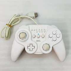【動作確認済み】HORI Wii クラシックコントローラ ホワイト BY6