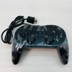 【動作確認済み】Wii クラシックコントローラープロ ブラック BY9