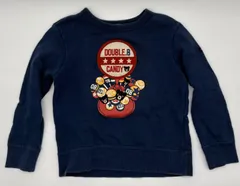 【新入荷!!】☆セット割対応☆ ダブルビー キッズ 長袖 トレーナー 120cm （1338）