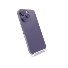 iPhone Pro 14 128GB ディープパープル au 白ロム 79%【難有】【最速発送】