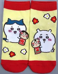 【中古】衣類 ちいかわ＆ハチワレ(こけし) キャラットソックス 22～25cm 「ちいかわ なんか小さくてかわいいやつ」 宮城限定