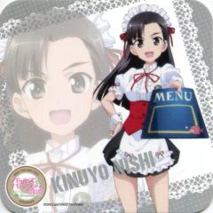 [중고] 코스터(캐릭터) 니시비시로(점원) 특제 코스터 [걸즈 & 팬처 극장판×세가 콜라보 카페] 음료 주문 특전 제3탄