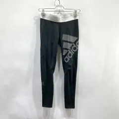 アディダス レディース スポーツレギンス ブラック S ヴィンテージ