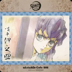 【中古】マグカップ・湯のみ 嘴平伊之助 コースター 「鬼滅の刃 遊郭編 キャラクター絵巻カフェ in ufotable Cafe×マチ★アソビCAFE 第三期」 ドリンクメニュー注文特典