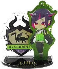 【中古】雑貨 リリア・ヴァンルージュ デフォルメキャラクター制服アクリルスタンドチャームVol.2 「ディズニー ツイステッドワンダーランド」