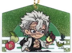 【中古】キーホルダー・マスコット(キャラクター) 不死川実弥 「鬼滅の刃 キラキラアクリルマスコット 絵馬ver. 第二弾」