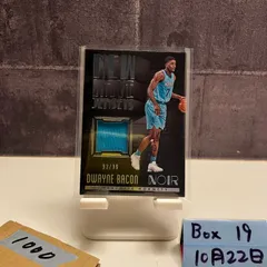 2017-18 Panini Noir Dwayne Bacon 93/99 Charlotte Hornets ジャージ カード