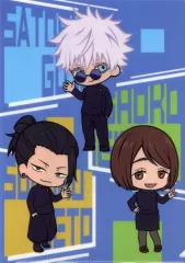 【中古】クリアファイル 五条悟＆夏油傑＆家入硝子 A4クリアファイル 「呪術廻戦 懐玉・玉折」