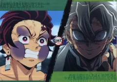 【中古】クリアファイル 実弥＆炭治郎 第五話 ランチョンマットケースC 「鬼滅の刃 柱稽古編×ufotable Cafe×マチ★アソビCAFE リアルタイムカフェ」