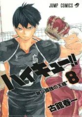 【中古】クリアファイル 8巻表紙 「ハイキュー!! JC柄クリアファイルコレクション」 ジャンプフェスタ2018グッズ