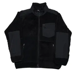 L ユニクロ x エンジニアードガーメンツ ブラック フリース