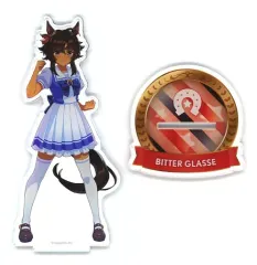 【中古】アクリルスタンド・アクリルパネル ビターグラッセ 公式アクリルスタンド(制服Ver.) 「ウマ娘 プリティーダービー 4th EVENT SPECIAL DREAMERS!!」