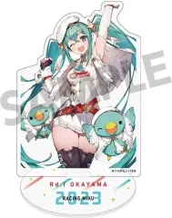【中古】アクリルスタンド・アクリルパネル Rd.1 OKAYAMA ver. レーシングミク 2023 アクリルフィギュア 「初音ミク GTプロジェクト」