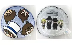 【中古】クッション・抱き枕・本体 全2種セット ラウンドクッション 「セガ ラッキーくじONLINE 名探偵コナン ～ゆるこれ～」 A賞