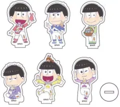 【中古】アクリルスタンド・アクリルパネル 全6種セット 「アクリルぷちスタンド おそ松さん 03.イースターver. ミニキャラ」