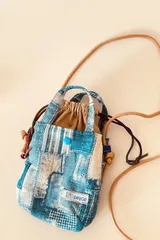 スマホショルダー 、巾着ポーチ 軽量 お出かけ ミニバッグ プレゼント ギフトにおすすめ