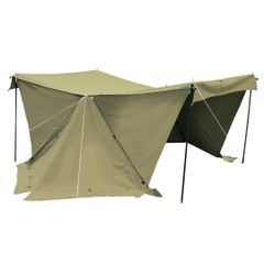 USパップテント⑦ アメリカ軍 米軍 軍幕 ハーフシェルター2枚 - メルカリ