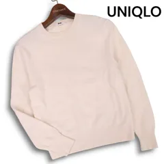 UNIQLO ユニクロ 秋冬 高級 カシミヤ100%★ クルーネック セーター ニット Sz.S レディース