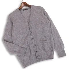 EASTBOY イーストボーイ 秋冬 ウール100%♪ 刺繍 スクール ニット カーディガン Sz.11 レディース 女子 学生 通学 グレー