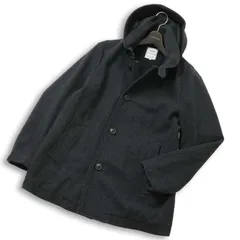 B:MING LIFE STORE by BEAMS ビームス 秋冬 メルトン ウール★ フーディー コート Sz.XL メンズ 灰 グレー 大きいサイズ