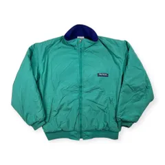 90s HELLY HANSEN ヘリーハンセン ナイロンジャケット 裏フリース サイズ XL /エメラルドグリーン/ビンテージ