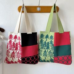 2022【楕円底・トートバッグ(横長)】Tシャツ＆デニムリメイク(両面柄) 2014【楕円底・縦長トートバッグ】Tシャツ＆デニムリメイク(両面柄