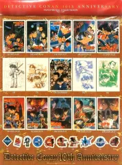 【中古】シール・ステッカー 集合 10th ANNIVERSARY ポスターシールコレクション 「名探偵コナン」