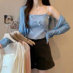 チャコット リバーシブルショート丈トップ 3022 ピンク - メルカリ
