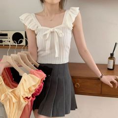 バレルレッグサテンサロペット アイボリー - メルカリ