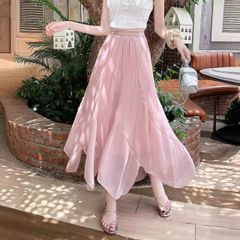anuke アンヌーク【Reha.】 Tuck Maxi Skirt マタニティ - メルカリ