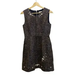 Aveniretoile(アベニールエトワール) ワンピース サイズ36 S レディース美品  - ダークブラウン×ネイビー×マルチ