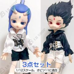 オビツ11 服 ディーラー様製 ディーラー様製 オビツ11 服 ワンピース 和風 3点セット - メルカリ