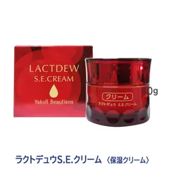◆〈7〉【メール便/送料無料】Yaklut ヤクルト ラクトデュウ S.E.クリーム 40g 保湿クリーム 乳酸菌 ハリ 弾力 発酵エキス 保湿 LACTDEWのサムネイル