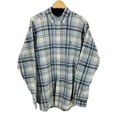 ラルフローレン RALPH LAUREN BLAKE ポニー刺繍 チェック柄シャツ メンズ import：XL 