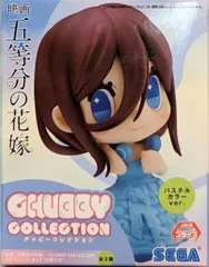 セガ CHUBBY COLLECTION モアプラスフィギュア 映画「五等分の花嫁」 中野三玖 (ノーマルカラーVER青ドレス)