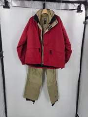 【ヴィンテージ 】NIKE ACG スノーボードウェア 上下セットアップ （L） Nike ACG Vintage 1997 Snowboard Safety Yellow Ripstop Heavy Duty S