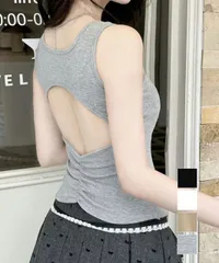 カップ付きタンクトップ (T)