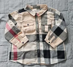 バーバリー キッズ チェック シャツ 2枚 まとめ 18m