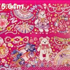 贝壳光 庭前向晩 6cm×5m 100cm/loop 海外マスキングテープ 海外マステ