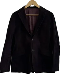 ZM1700【美品】TAKEO KIKUCHIタケオキクチ　コーディロイテーラードジャケット　アウター　ブラウン　メンズ　3サイズ