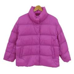 ユニクロ ダウンジャケット ジャンパー アウター ウルトラライトダウン レディース Lサイズ パープル UNIQLO 【中古】